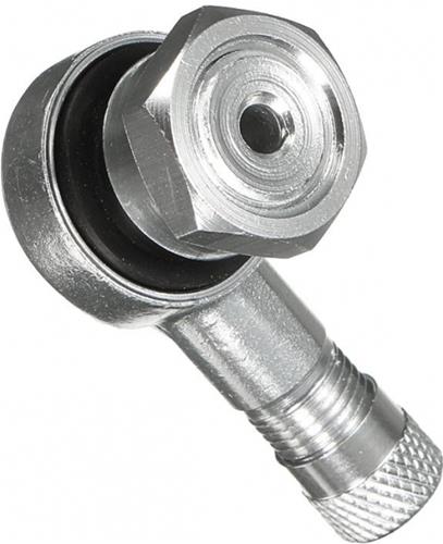 Valvole 90 in Alluminio Anodizzato Silver