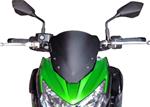GEN-X Cupolino Naked Sport Touring Nero Bisatinato per Kawasaki-Z 800 dal 2013 fino al 2015