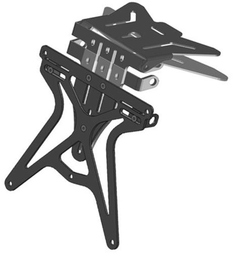 Portatarga Moto universale