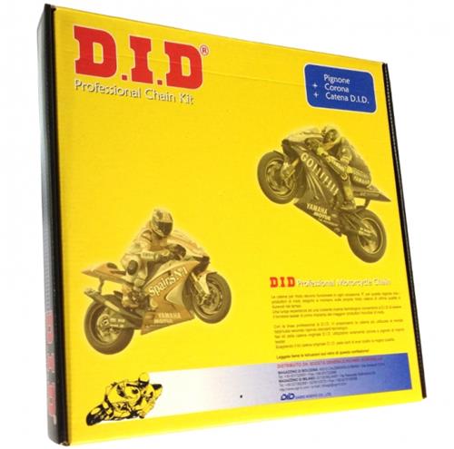 Kit trasmissione catena corona e pignone DID per Aprilia RS 660 e Tuono 660