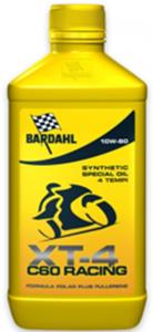 Bardahl 1 LITRI OLIO LUBRIFICANTE MOTO BARDAHL XT-4 C60 RACING 10W60 100% SINTETICO