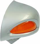 MIM Distribution Specchietti retrovisori argento blu Sinistro