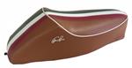 Dieffe Sella con gobba tricolore Marrone