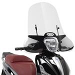 Lastra Parabrezza Kappa Compatibile Per Piaggio Beverly 125ie 300ie 350 '10 - '20