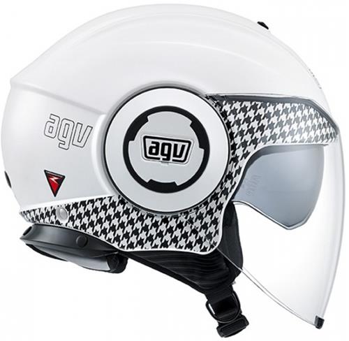 Casco Jet Fluid Dresscode Bianco Taglia XS