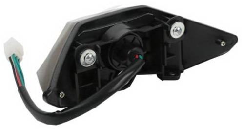 MIM Distribution Stop con frecce integrate a led Fum scuro